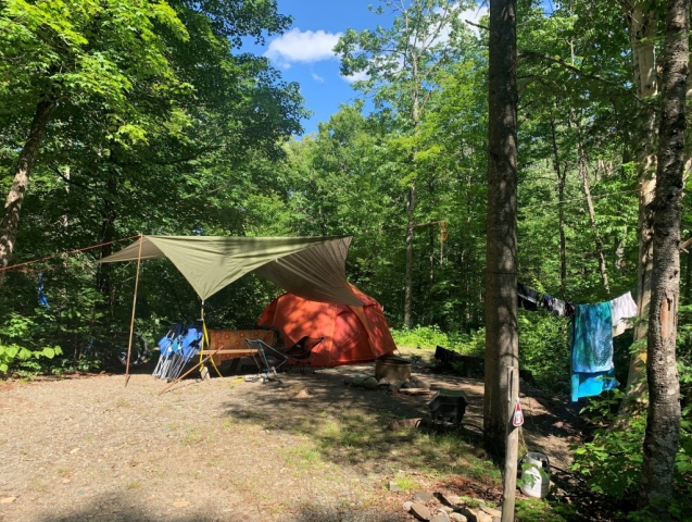 Camping en Estrie, près parc Mont-Mégantic